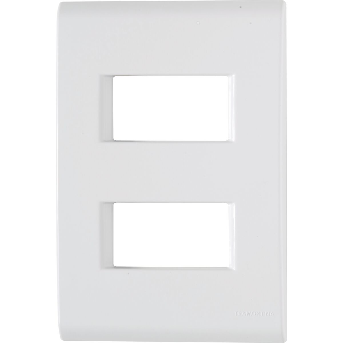 Placa 4x2 2P Afastados Liz Branca