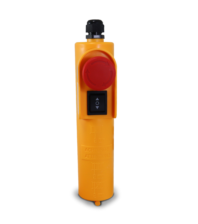 Botoeira Industrial COB21 com Chave Gangorra 3 Posições 2 Polos 16A